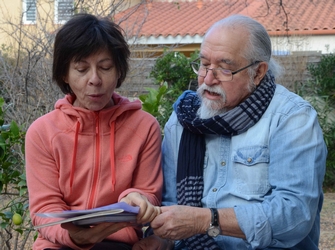 Martine Vergnac et rené Granmont