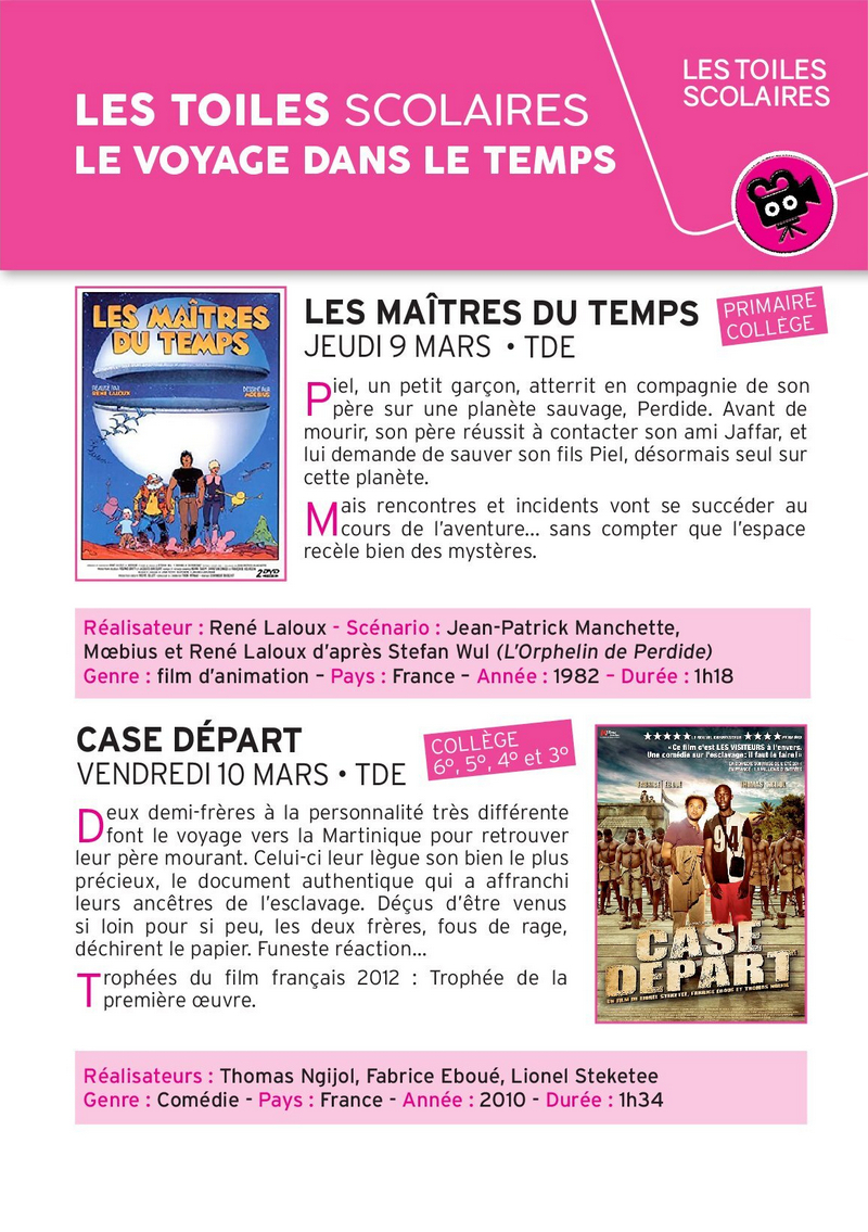 Voyages temps 